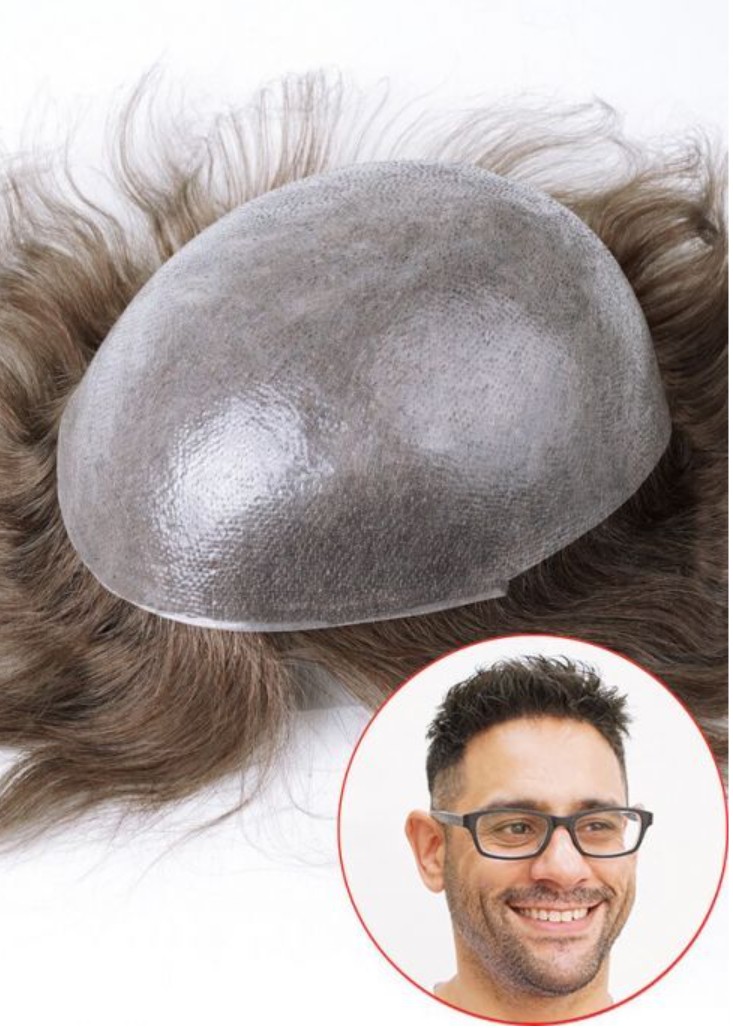 Knotenloses Haarsystem wirkt sehr natürlich
