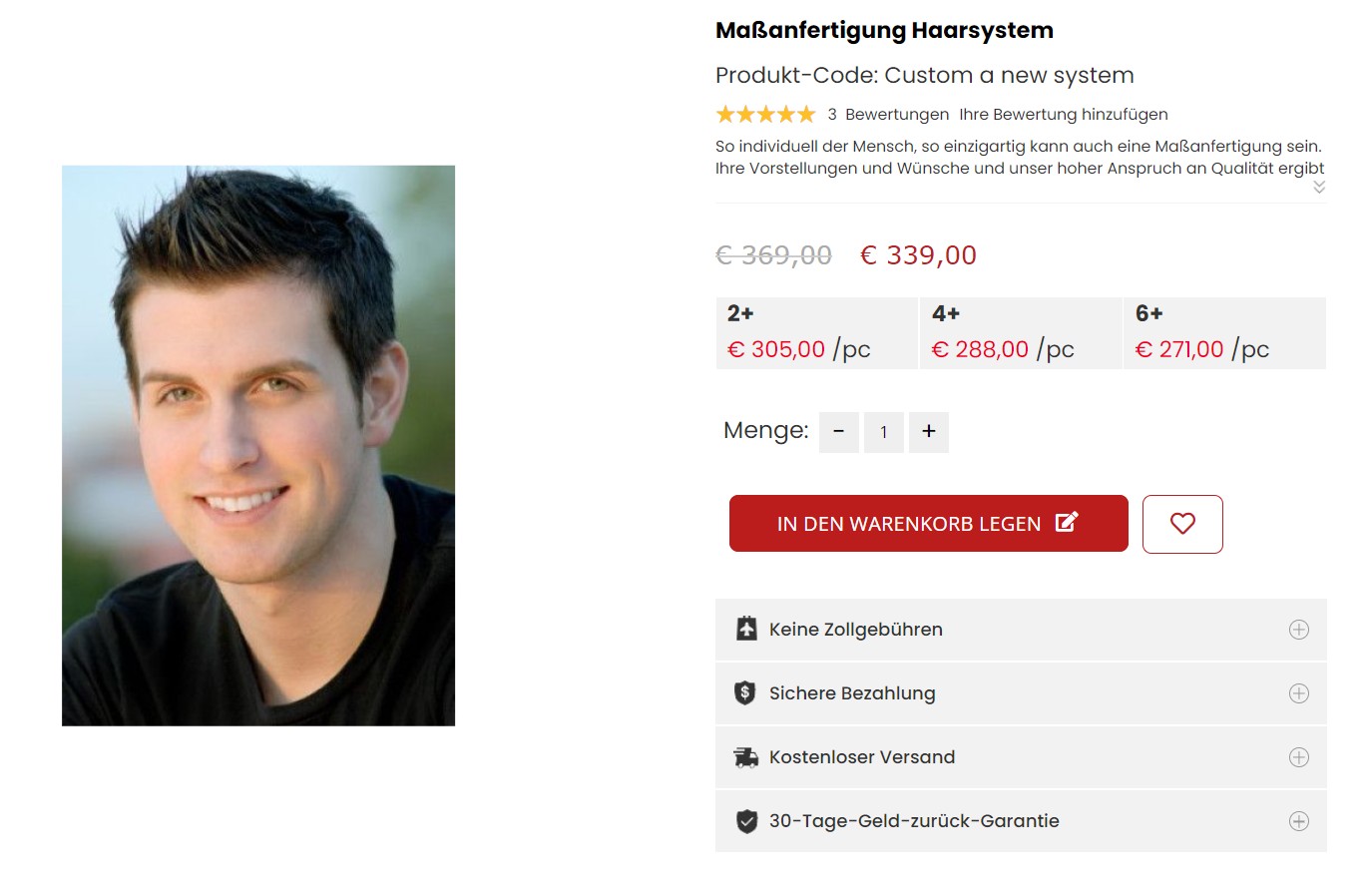 das perfekte Haarsystem