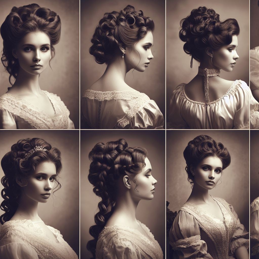 Frisuren nach Charles Dana Gibson