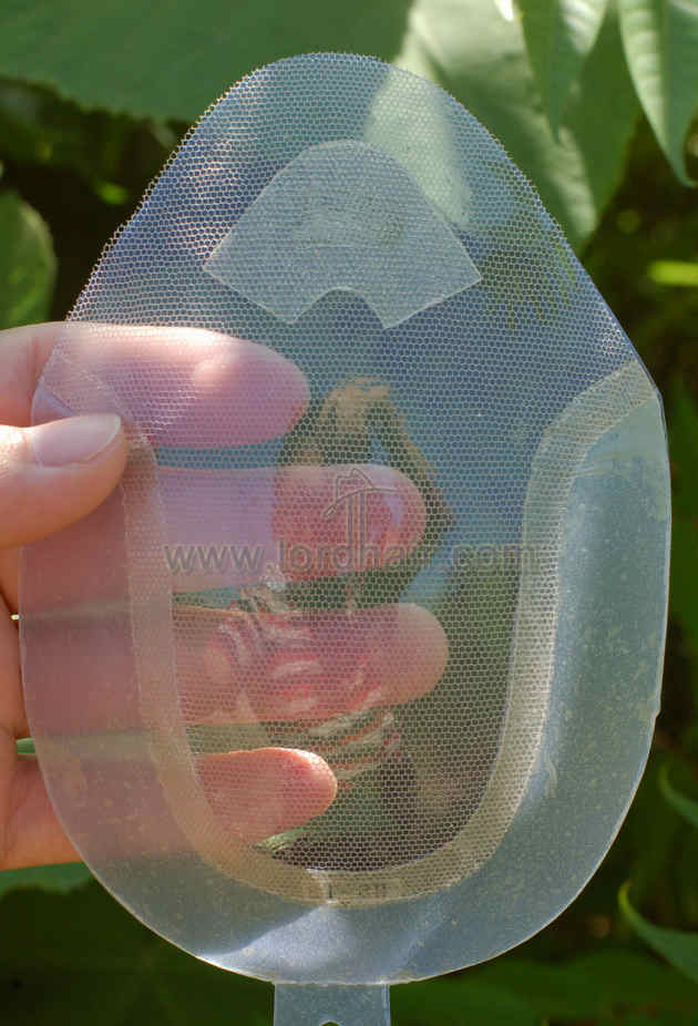 lace hair replacement system with skin perimeter